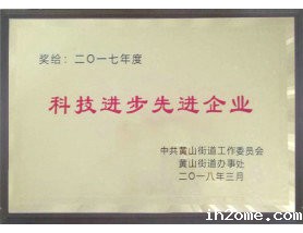 科技进步先进企业